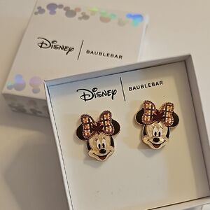 BaubleBar Minnie Mouse Earrings